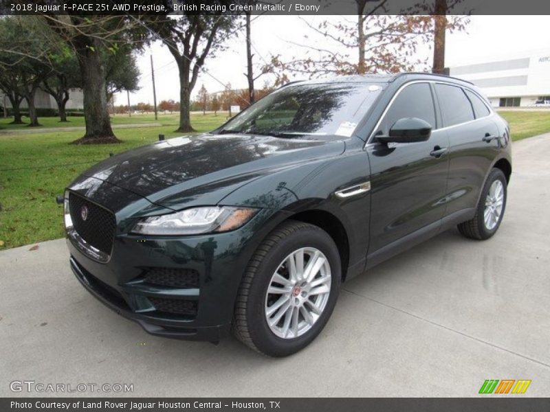 British Racing Green Metallic / Ebony 2018 Jaguar F-PACE 25t AWD Prestige