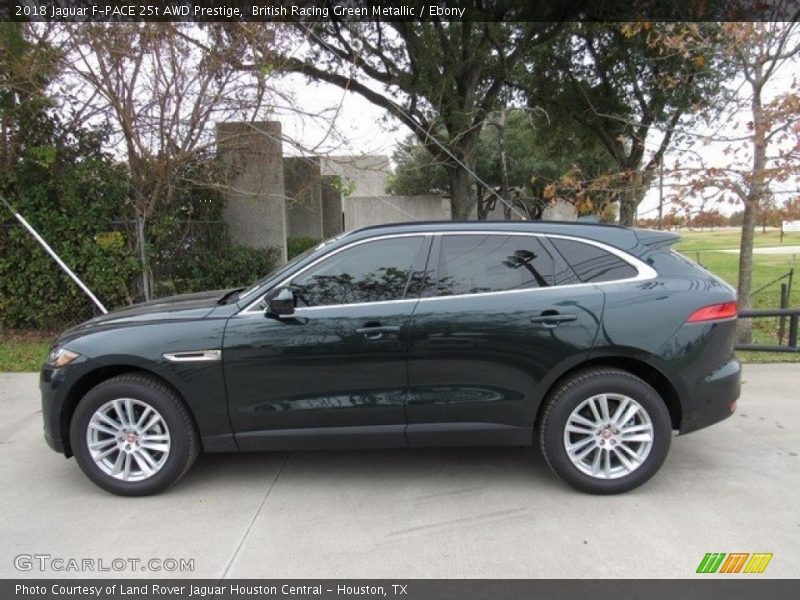 British Racing Green Metallic / Ebony 2018 Jaguar F-PACE 25t AWD Prestige