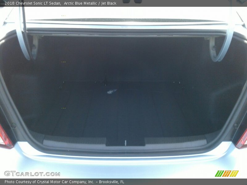 Arctic Blue Metallic / Jet Black 2018 Chevrolet Sonic LT Sedan