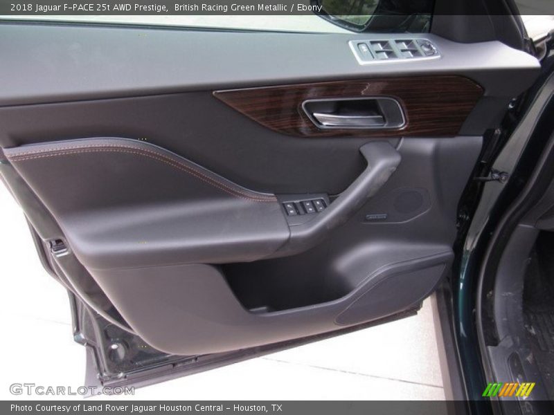 British Racing Green Metallic / Ebony 2018 Jaguar F-PACE 25t AWD Prestige
