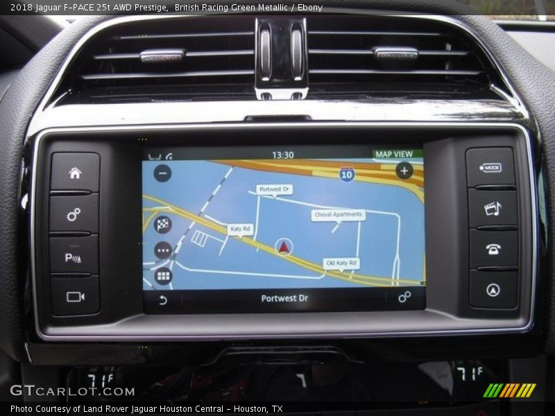 British Racing Green Metallic / Ebony 2018 Jaguar F-PACE 25t AWD Prestige