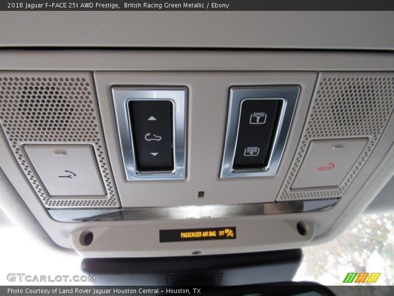 British Racing Green Metallic / Ebony 2018 Jaguar F-PACE 25t AWD Prestige