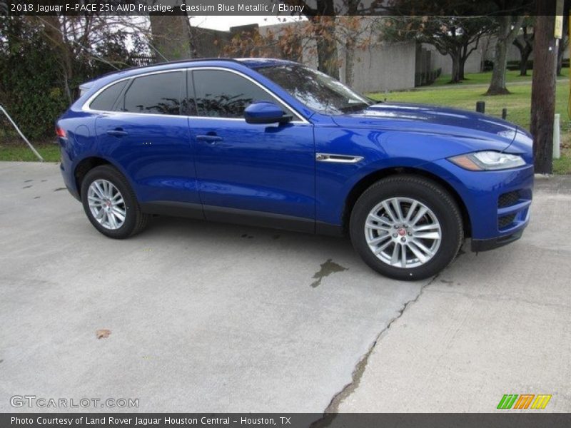  2018 F-PACE 25t AWD Prestige Caesium Blue Metallic