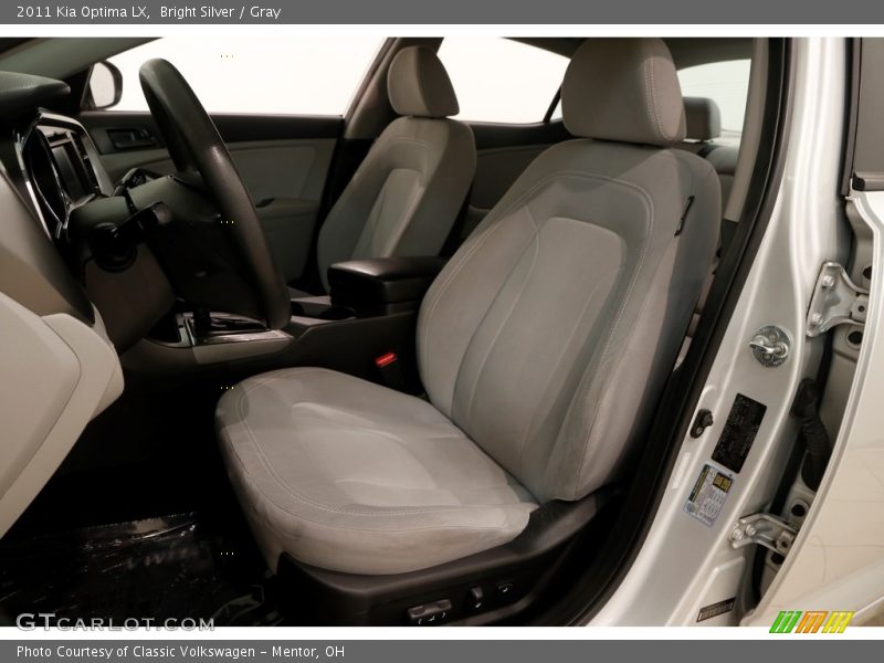 Bright Silver / Gray 2011 Kia Optima LX