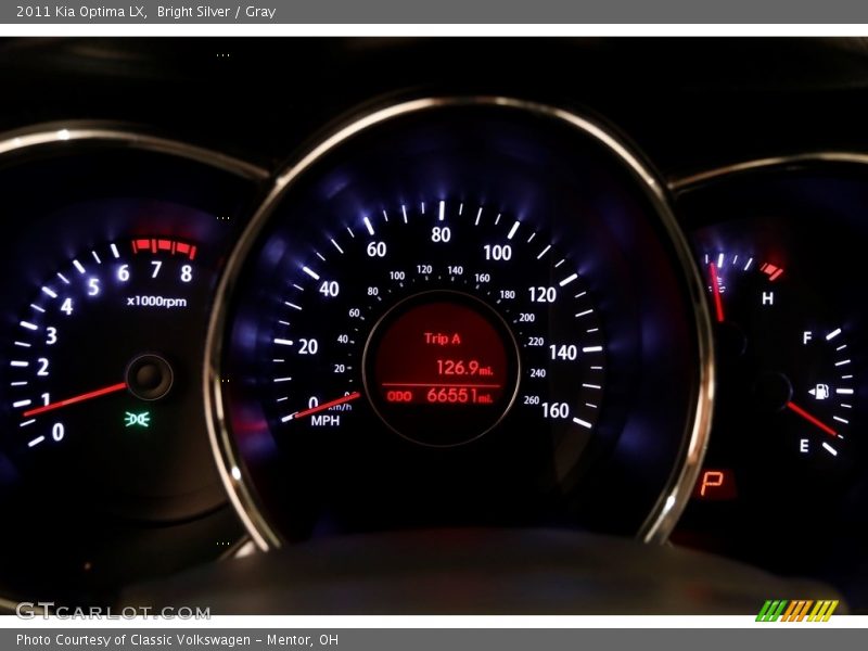 Bright Silver / Gray 2011 Kia Optima LX