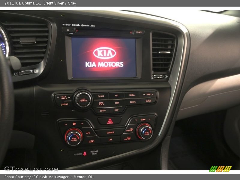Bright Silver / Gray 2011 Kia Optima LX