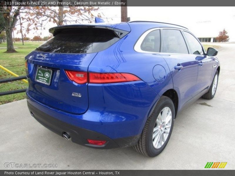 Caesium Blue Metallic / Ebony 2018 Jaguar F-PACE 25t AWD Prestige