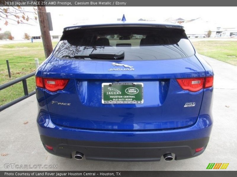 Caesium Blue Metallic / Ebony 2018 Jaguar F-PACE 25t AWD Prestige