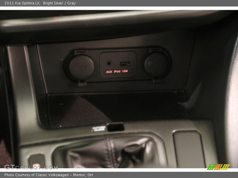 Bright Silver / Gray 2011 Kia Optima LX