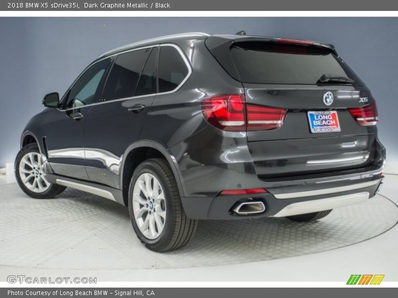 Dark Graphite Metallic / Black 2018 BMW X5 sDrive35i