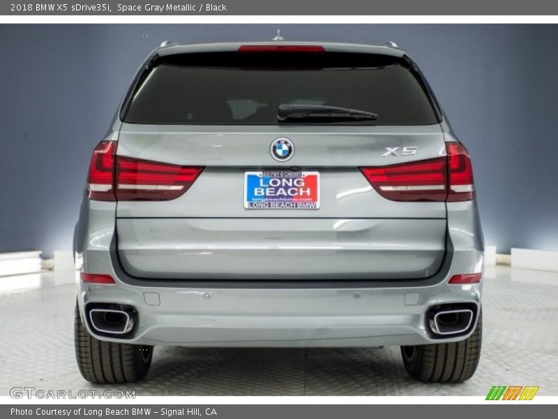 Space Gray Metallic / Black 2018 BMW X5 sDrive35i