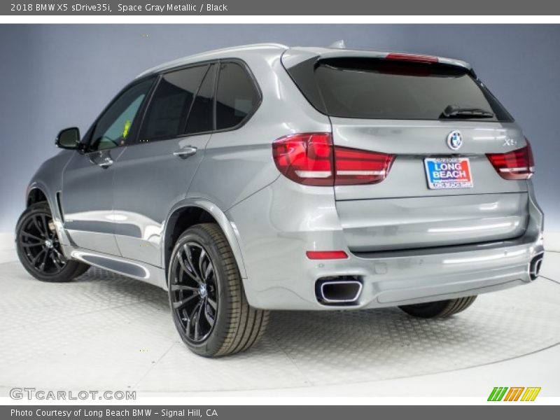 Space Gray Metallic / Black 2018 BMW X5 sDrive35i
