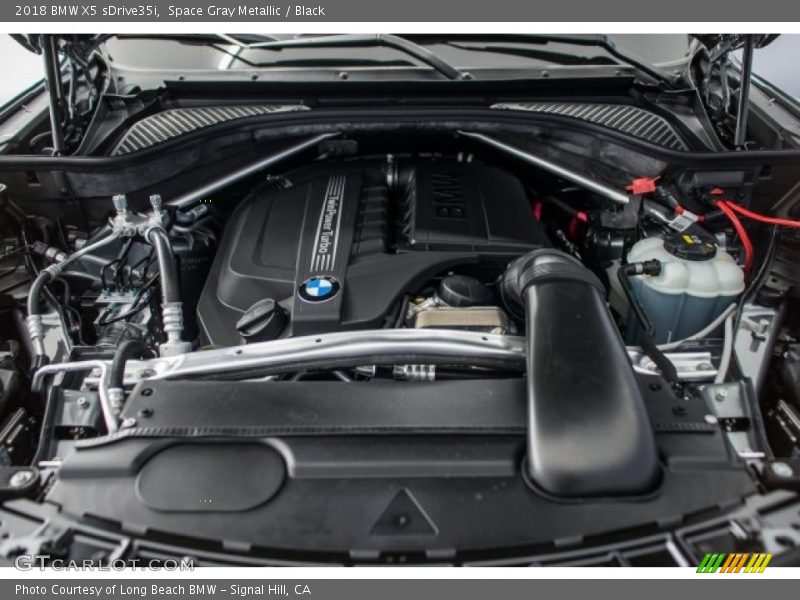 Space Gray Metallic / Black 2018 BMW X5 sDrive35i