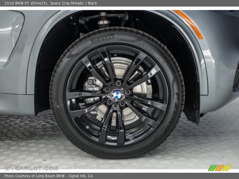 Space Gray Metallic / Black 2018 BMW X5 sDrive35i