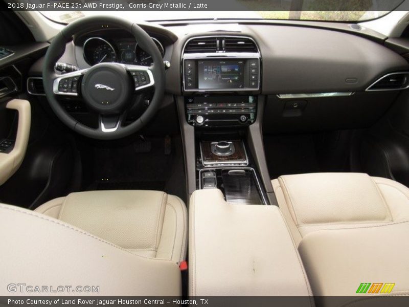 Corris Grey Metallic / Latte 2018 Jaguar F-PACE 25t AWD Prestige