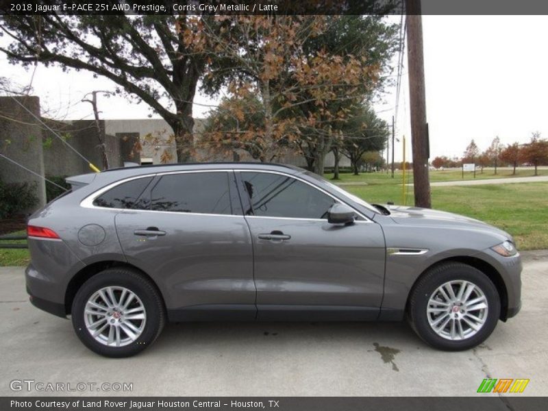Corris Grey Metallic / Latte 2018 Jaguar F-PACE 25t AWD Prestige