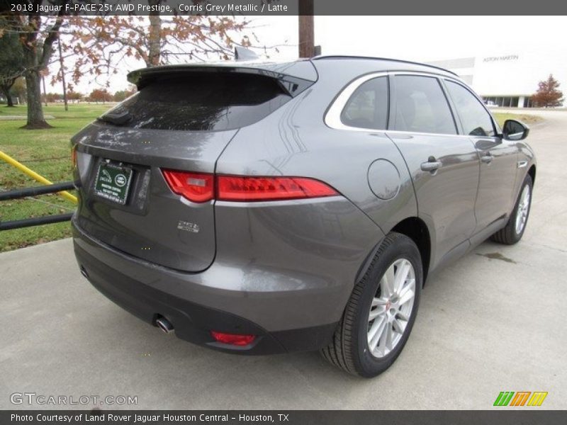 Corris Grey Metallic / Latte 2018 Jaguar F-PACE 25t AWD Prestige