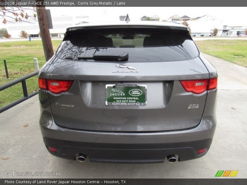 Corris Grey Metallic / Latte 2018 Jaguar F-PACE 25t AWD Prestige