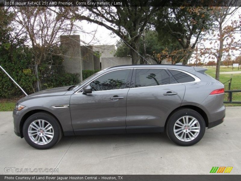 Corris Grey Metallic / Latte 2018 Jaguar F-PACE 25t AWD Prestige