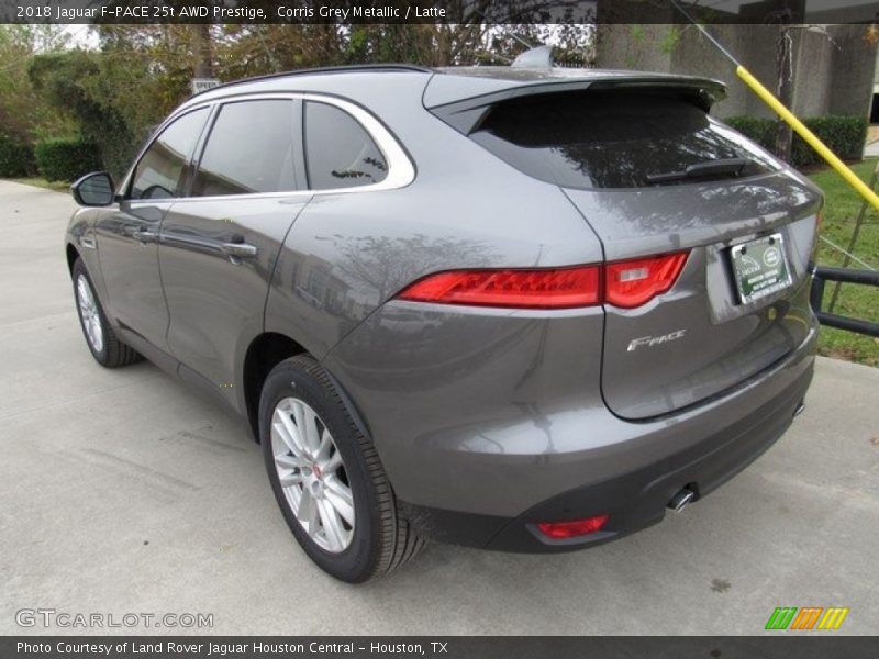 Corris Grey Metallic / Latte 2018 Jaguar F-PACE 25t AWD Prestige