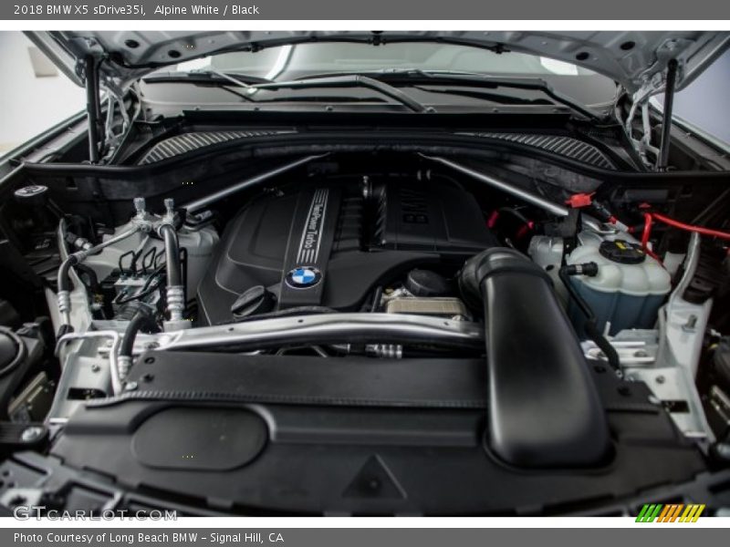 Alpine White / Black 2018 BMW X5 sDrive35i