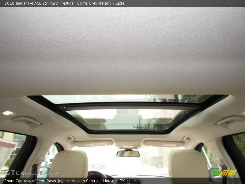 Corris Grey Metallic / Latte 2018 Jaguar F-PACE 25t AWD Prestige