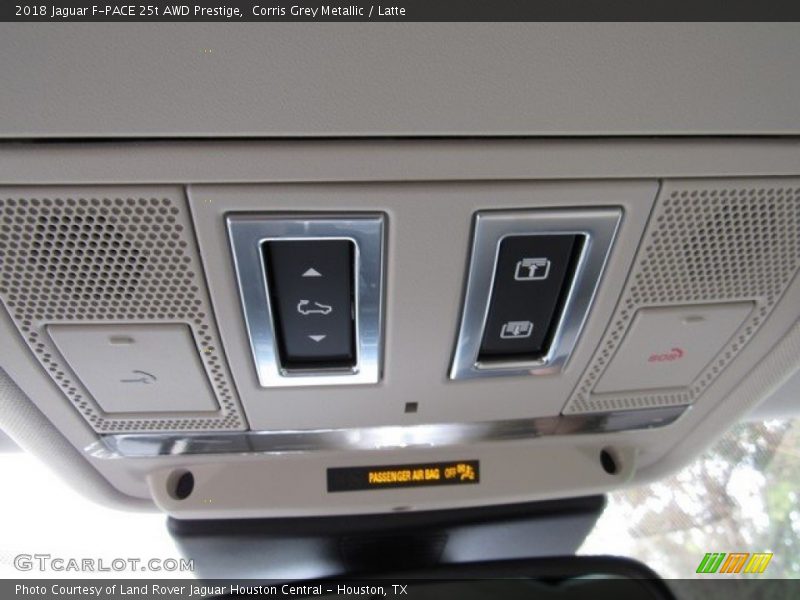 Corris Grey Metallic / Latte 2018 Jaguar F-PACE 25t AWD Prestige