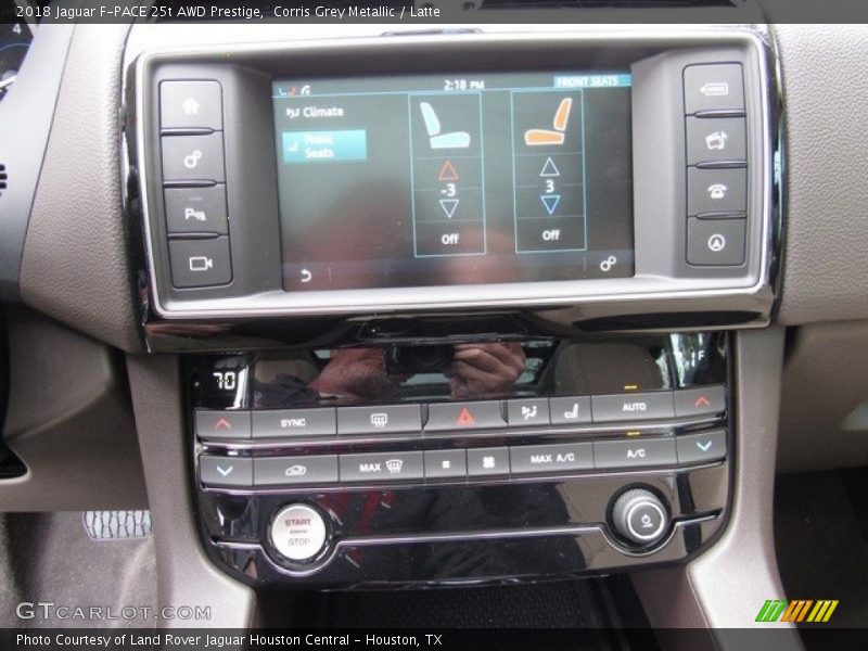 Corris Grey Metallic / Latte 2018 Jaguar F-PACE 25t AWD Prestige
