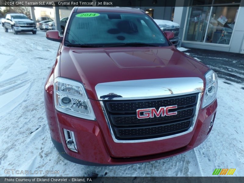 Crystal Red Tintcoat / Jet Black 2014 GMC Terrain SLE AWD