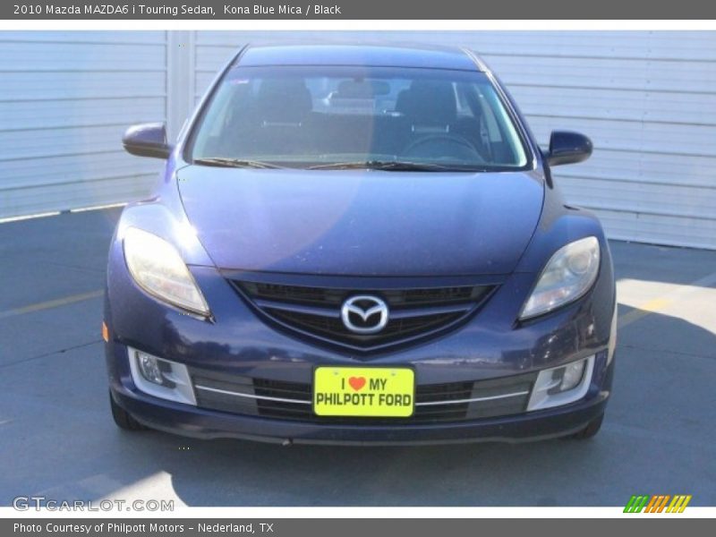 Kona Blue Mica / Black 2010 Mazda MAZDA6 i Touring Sedan