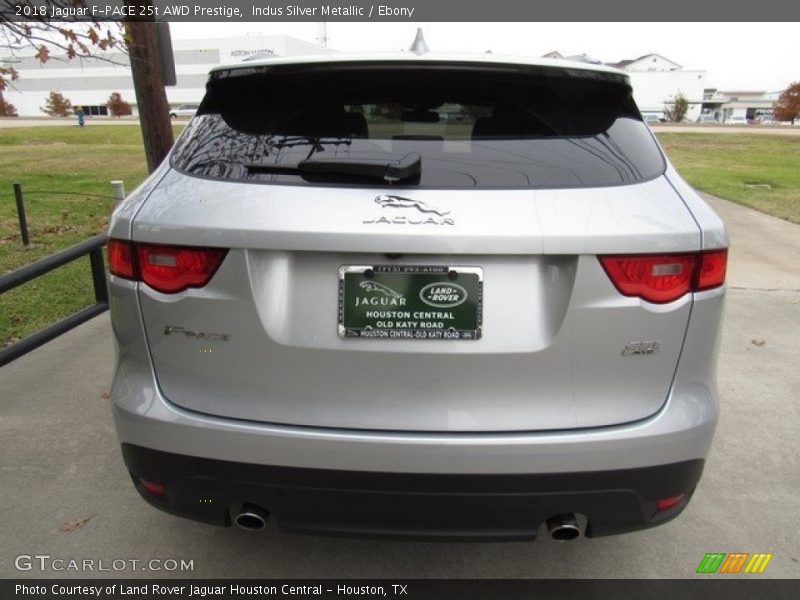Indus Silver Metallic / Ebony 2018 Jaguar F-PACE 25t AWD Prestige