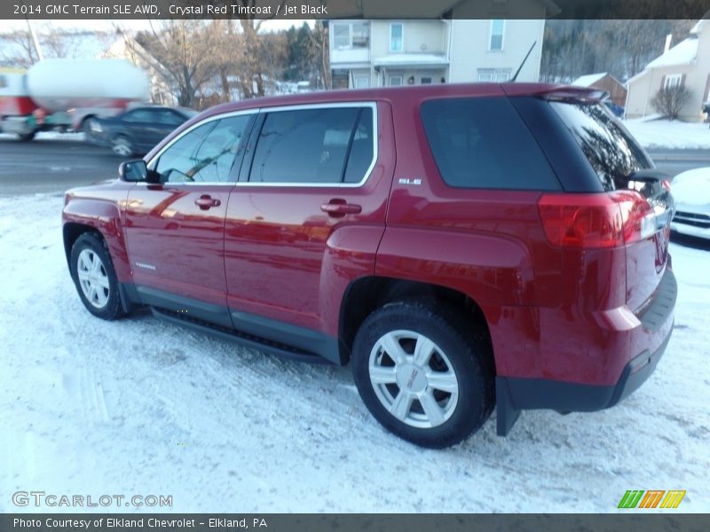 Crystal Red Tintcoat / Jet Black 2014 GMC Terrain SLE AWD