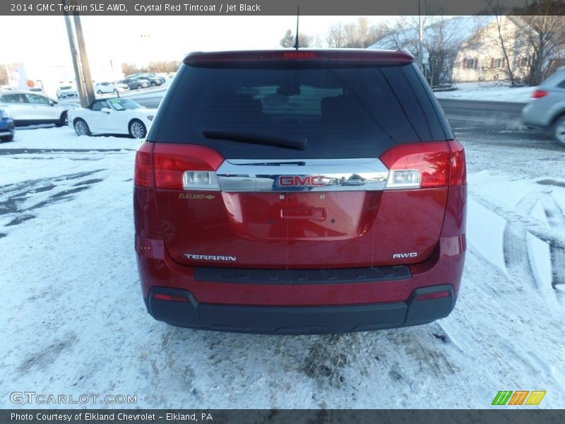 Crystal Red Tintcoat / Jet Black 2014 GMC Terrain SLE AWD