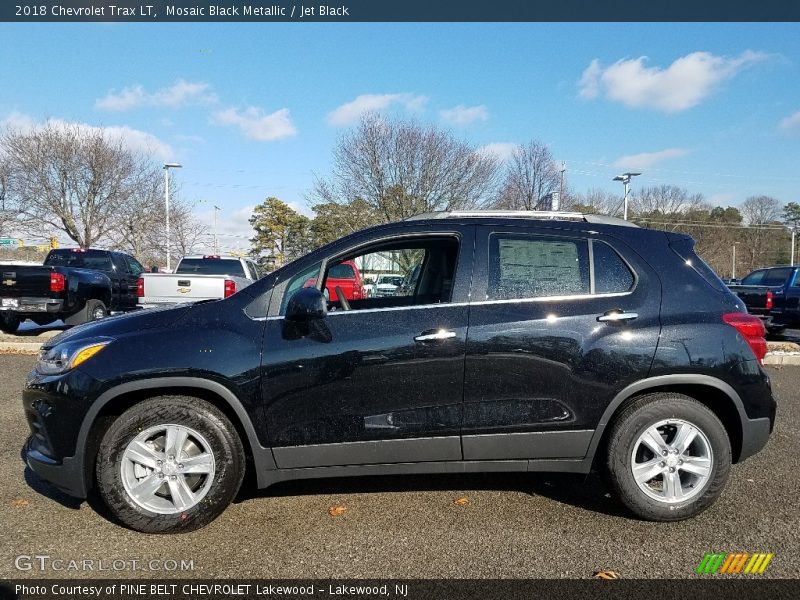 Mosaic Black Metallic / Jet Black 2018 Chevrolet Trax LT