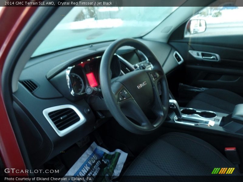 Crystal Red Tintcoat / Jet Black 2014 GMC Terrain SLE AWD