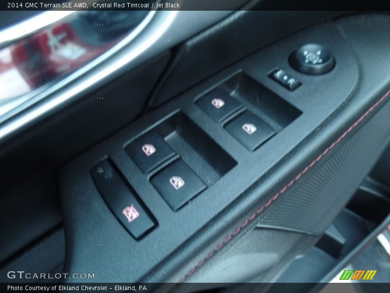 Crystal Red Tintcoat / Jet Black 2014 GMC Terrain SLE AWD