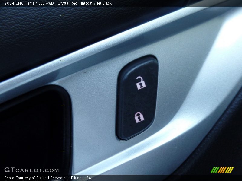 Crystal Red Tintcoat / Jet Black 2014 GMC Terrain SLE AWD