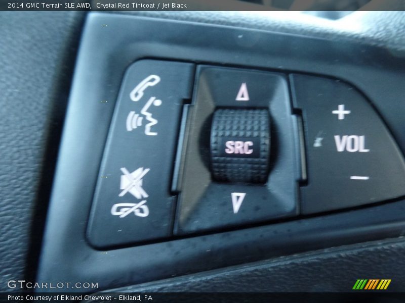 Crystal Red Tintcoat / Jet Black 2014 GMC Terrain SLE AWD
