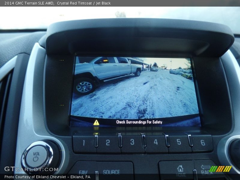 Crystal Red Tintcoat / Jet Black 2014 GMC Terrain SLE AWD