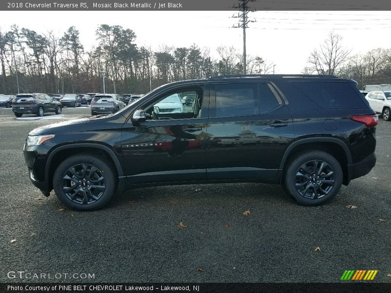  2018 Traverse RS Mosaic Black Metallic