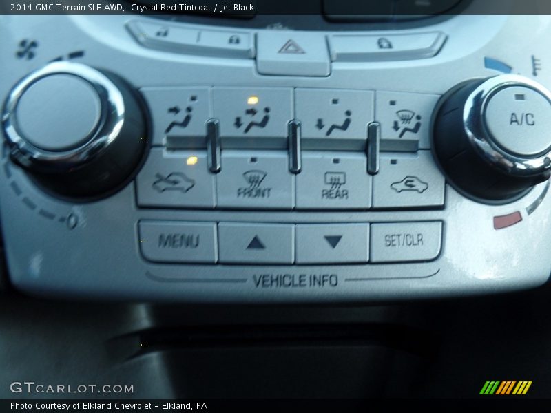 Crystal Red Tintcoat / Jet Black 2014 GMC Terrain SLE AWD