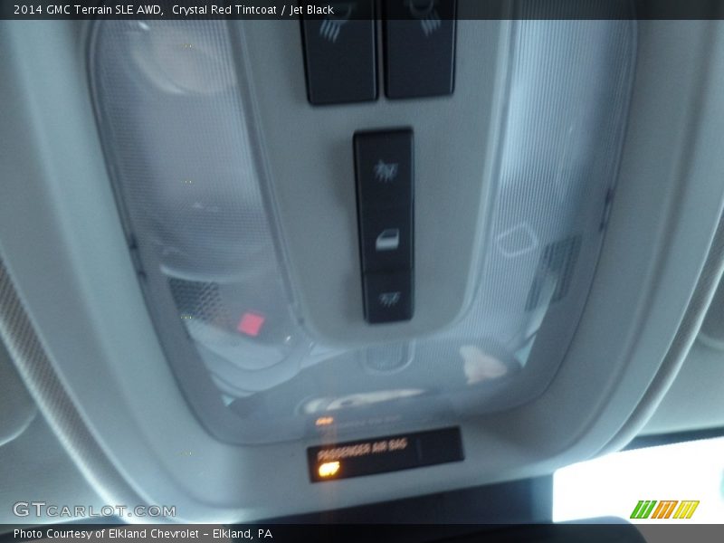 Crystal Red Tintcoat / Jet Black 2014 GMC Terrain SLE AWD
