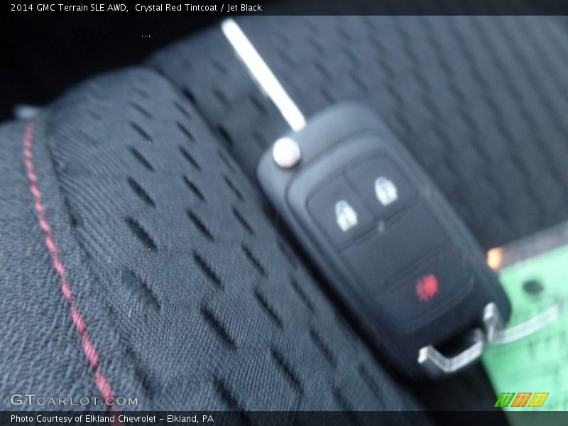 Crystal Red Tintcoat / Jet Black 2014 GMC Terrain SLE AWD