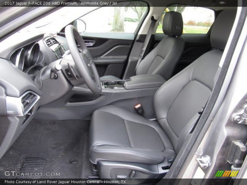 Ammonite Grey / Jet 2017 Jaguar F-PACE 20d AWD Premium