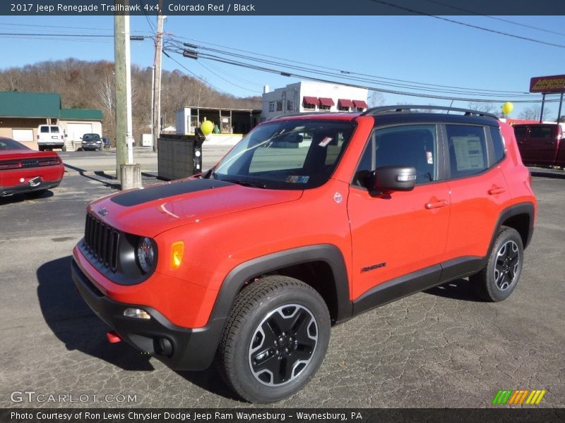Colorado Red / Black 2017 Jeep Renegade Trailhawk 4x4