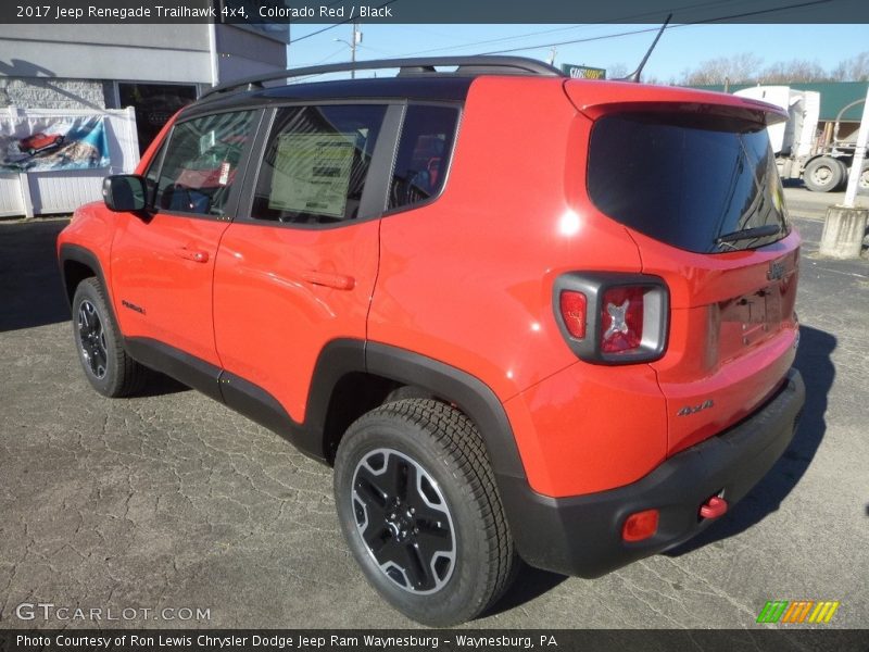 Colorado Red / Black 2017 Jeep Renegade Trailhawk 4x4