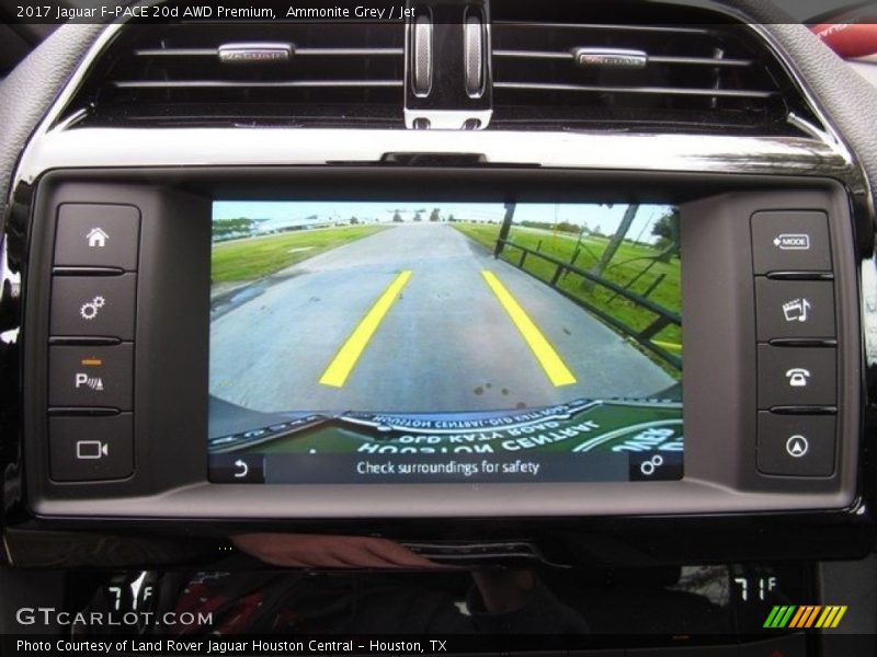 Ammonite Grey / Jet 2017 Jaguar F-PACE 20d AWD Premium