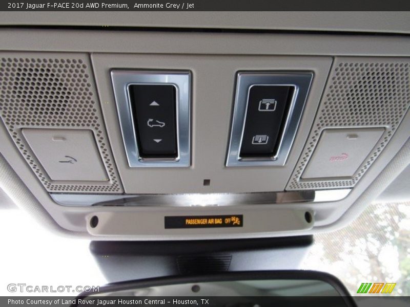 Ammonite Grey / Jet 2017 Jaguar F-PACE 20d AWD Premium