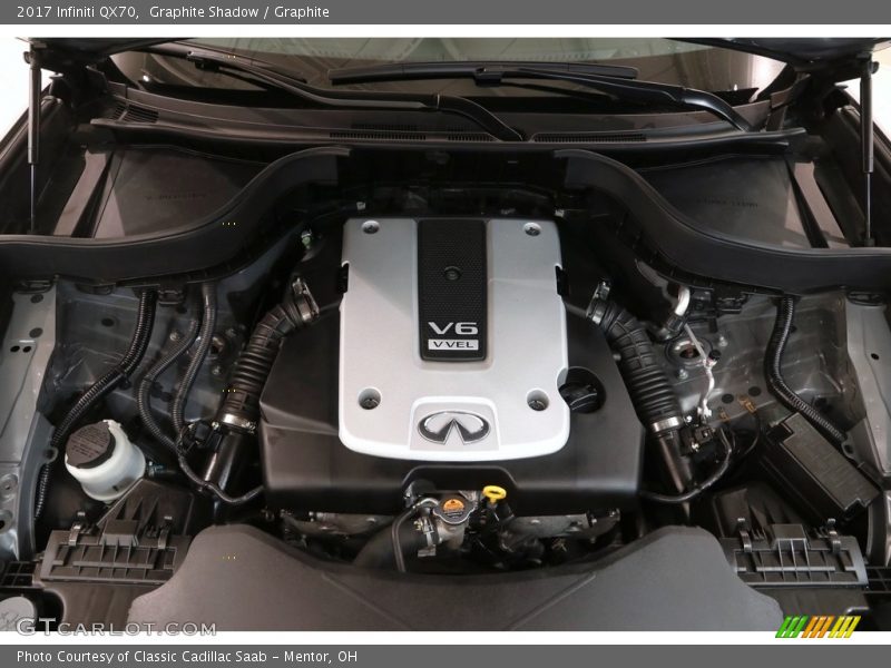  2017 QX70  Engine - 3.7 Liter DOHC 24-Valve CVCTS V6