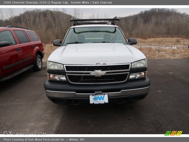 Summit White / Dark Charcoal 2006 Chevrolet Silverado 1500 LS Regular Cab
